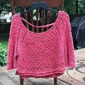 Comfy woven Free People shirt (barely worn!)